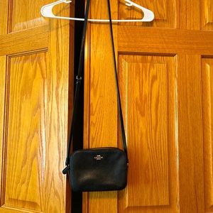 Coach black crossbody purse